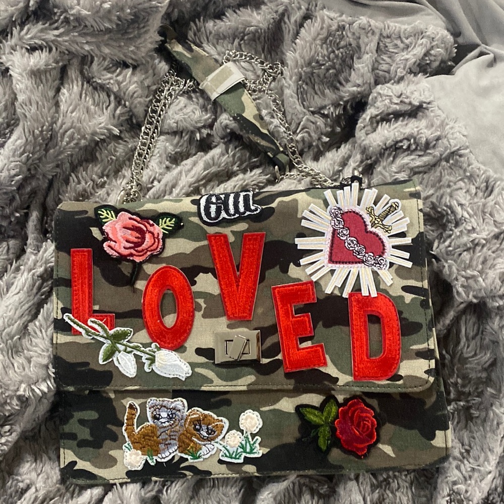 Camo Patch shoulder/crossbody